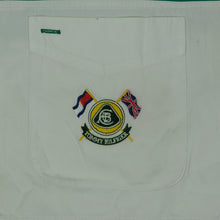 Load image into Gallery viewer, Vintage TOMMY HILFIGER Cross Flags Spell Out Color Block Button Front Shirt 90s Multicolor M