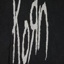 Load image into Gallery viewer, Vintage GIANT Korn Life Is Peachy 1996 Album Tour T Shirt 90s Black XL