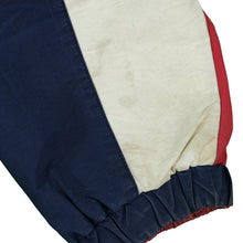 Load image into Gallery viewer, Vintage TOMMY HILFIGER Spell Out Flag Reversible Sailing Jacket 90s Red Navy Blue XL