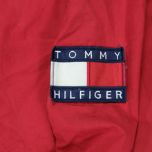 Load image into Gallery viewer, Vintage TOMMY HILFIGER Spell Out Flag Reversible Sailing Jacket 90s Red Navy Blue XL