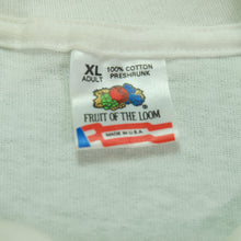 Load image into Gallery viewer, Vintage Woodstock Peace Tees Music In The Mountains 1994 T Shirt 90s White XL