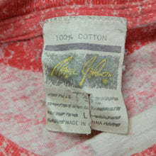 Load image into Gallery viewer, Vintage MAGIC JOHNSON T'S UNLV Runnin' Rebels All Over Print T Shirt 90s White Red L