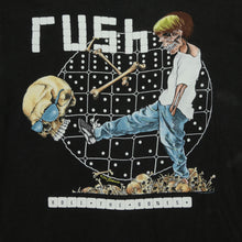 Load image into Gallery viewer, Vintage Rush Roll The Bones Album 1991 Tour Pushead T Shirt 90s Black
