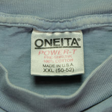 Load image into Gallery viewer, Vintage ONEITA Will Work For Jesus T Shirt 90s Blue 2XL