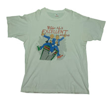 Load image into Gallery viewer, Vintage Bill & Al's Excellent Adventure Clinton Gore Campaign Promo T Shirt 90s White XL