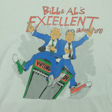 Load image into Gallery viewer, Vintage Bill & Al's Excellent Adventure Clinton Gore Campaign Promo T Shirt 90s White XL