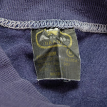 Load image into Gallery viewer, Vintage ANVIL Nike Quadruple Spell Out Swoosh T Shirt 70s 80s Navy Blue M