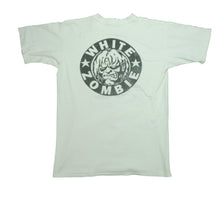 Load image into Gallery viewer, Vintage GEM White Zombie Black Sunshine 1994 T Shirt 90s White XL
