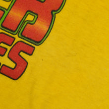 Load image into Gallery viewer, Vintage Attack of the Killer Tomatoes 1978 Film Promo T Shirt 70s Yellow L