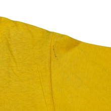 Load image into Gallery viewer, Vintage Attack of the Killer Tomatoes 1978 Film Promo T Shirt 70s Yellow L