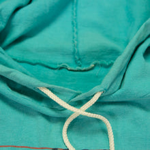 Load image into Gallery viewer, Vintage Halley's Comet Once in a Lifetime St. Louis 1986 Lightweight Hoodie Sweatshirt 80s Teal Blue