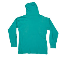 Load image into Gallery viewer, Vintage Halley's Comet Once in a Lifetime St. Louis 1986 Lightweight Hoodie Sweatshirt 80s Teal Blue