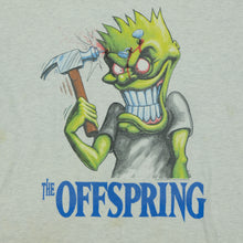 Load image into Gallery viewer, Vintage BROCKUM The Offspring Hammered 1995 T Shirt 90s White XL