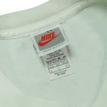 Load image into Gallery viewer, Vintage NIKE Run Walk It's A Pace Not A Race Swoosh T Shirt 80s 90s White L