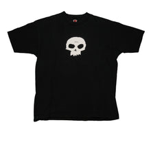 Load image into Gallery viewer, Vintage TUM VETO Zero Skateboards Skull Graphic T Shirt 90s Black XL