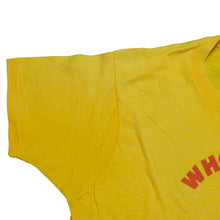 Load image into Gallery viewer, Vintage Who Shot Bobby Knight T Shirt 80s Yellow