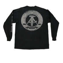 Load image into Gallery viewer, Vintage GIANT Rage Against The Machine Power Stems From The Barrel Of A Gun Long Sleeve T Shirt 90s Black XL