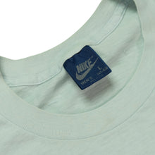 Load image into Gallery viewer, Vintage NIKE Fifth Annual Turkey Trot Spell Out Swoosh T Shirt 80s White L