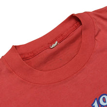 Load image into Gallery viewer, Vintage YMCA Philadelphia Distance Run Nike Spell Out Swoosh 1983 T Shirt 80s Red