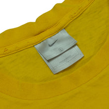Load image into Gallery viewer, Vintage NIKE Lance Armstrong 2000 T Shirt 2000s Yellow L