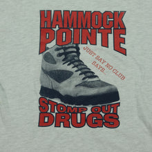 Load image into Gallery viewer, Vintage RUSSELL ATHLETIC Nike Caldera Hammock Pointe Stomp Out Drugs T Shirt 90s M