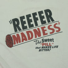 Load image into Gallery viewer, Vintage BLUE GRAPE Reefer Madness 1996 T Shirt 90s White XL
