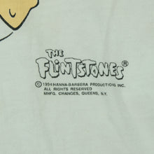 Load image into Gallery viewer, Vintage ANVIL The Flintstones Wraparound 1994 Graphic T Shirt 90s White XL