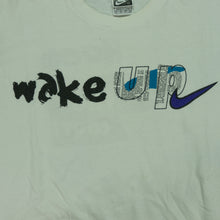 Load image into Gallery viewer, Vintage NIKE Basketball Wake Up To Do List Swoosh T Shirt 2000s White 2XL