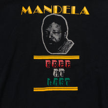 Load image into Gallery viewer, Vintage SCREEN STARS Nelson Mandela Free At Last It's A Black Thang T Shirt 90s Black XL