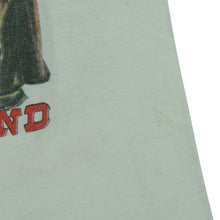 Load image into Gallery viewer, Vintage Iron Maiden Stranger in a Strange Land Make My Day 1987 Tour Raglan T Shirt 80s White Black