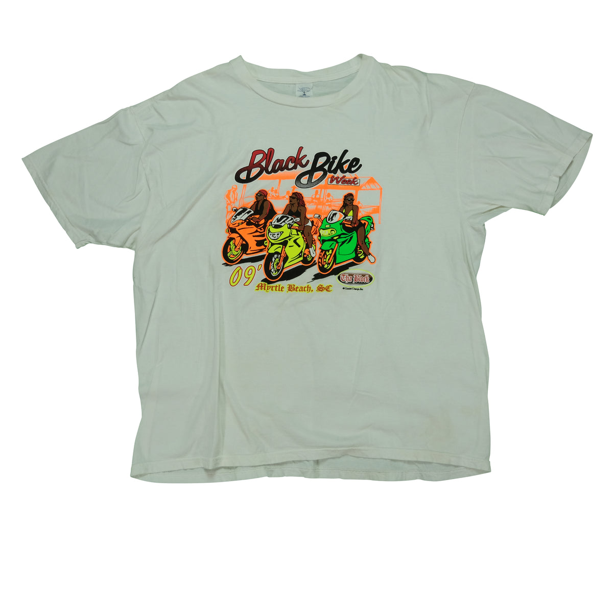 Vintage 2009 Black Bike Week Myrtle Beach SC Tee | Reset Vintage 
