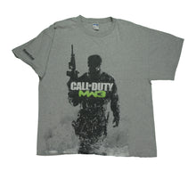 Load image into Gallery viewer, Vintage Call of Duty Modern Warfare 3 2011 Video Game Promo T Shirt 2010s Gray XL
