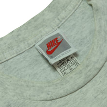 Load image into Gallery viewer, Vintage NIKE Air Raid Promo Spell Out Swoosh T Shirt 90s Gray XL