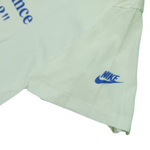 Load image into Gallery viewer, Vintage NIKE Memphis 'Where is My Severance Package?' Spell Out Swoosh T Shirt 80s 90s White L