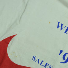 Load image into Gallery viewer, Vintage NIKE Memphis 'We Thrive In '95!' 1995 Swoosh T Shirt 90s White L