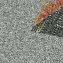 Load image into Gallery viewer, Vintage Sammy Hagar Burning Across the States With The Red Rocker Tour Raglan T Shirt 80s Gray Black