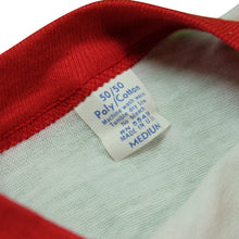 Load image into Gallery viewer, Vintage Rick James Stone City Band Throwin' Down 1982 Tour Raglan T Shirt 80s White Red M