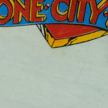 Load image into Gallery viewer, Vintage Rick James Stone City Band Throwin' Down 1982 Tour Raglan T Shirt 80s White Red M