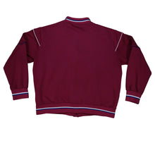 Load image into Gallery viewer, Vintage NIKE Spell Out Swoosh Striped Full Zip Track Jacket 80s Red XL