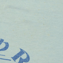 Load image into Gallery viewer, Vintage NIKE Blue Heron Run Spell Out Swoosh T Shirt 80s Blue L