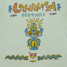 Load image into Gallery viewer, Vintage GIANT Lollapalooza Festival 1993 Sleeveless T Shirt 90s White XL