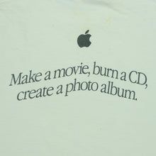 Load image into Gallery viewer, Vintage Apple Macintosh Learn To Speak Digital T Shirt 2000s White XL