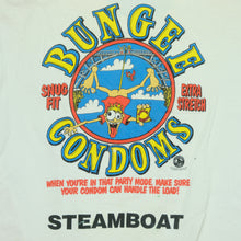 Load image into Gallery viewer, Vintage Bungee Condoms T Shirt 90s White XL