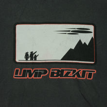 Load image into Gallery viewer, Vintage GIANT Limp Bizkit UFO Tour T Shirt 90s Black M