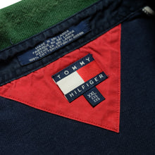Load image into Gallery viewer, Vintage TOMMY HILFIGER Sailing Gear Spell Out Flag Polo Shirt 2XL
