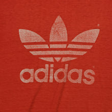 Load image into Gallery viewer, Vintage ADIDAS Spell Out Trefoil T Shirt 80s 90s Red XL