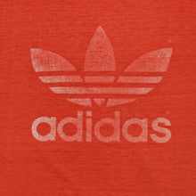 Load image into Gallery viewer, Vintage ADIDAS Spell Out Trefoil T Shirt 80s 90s Red XL