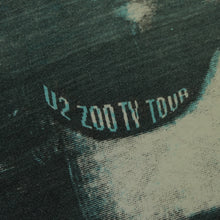 Load image into Gallery viewer, Vintage U2 Zoo TV Tour All Over Print T Shirt 90s 2XL