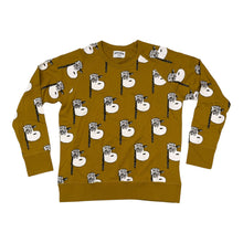 Load image into Gallery viewer, New Fucking Awesome Acid Snoopy All-Over Print Crewneck Mustard Size X-Large
