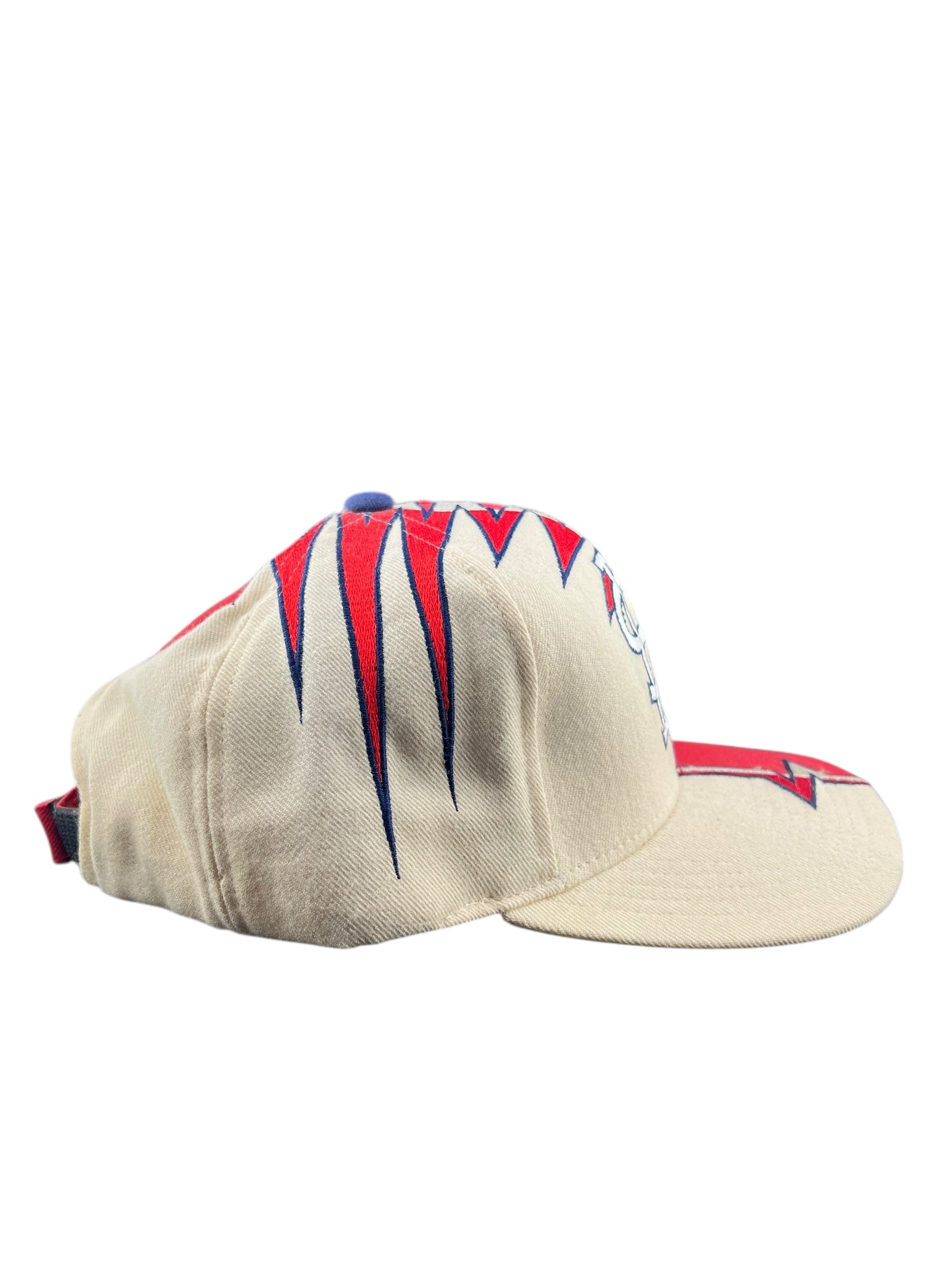 Vintage STARTER St. Louis Cardinals Shockwave Split Snapback Hat